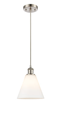 Ballston Mini Pendant 8 Inch Antique Brass