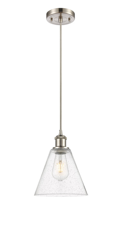 Ballston Mini Pendant Antique Brass Glass