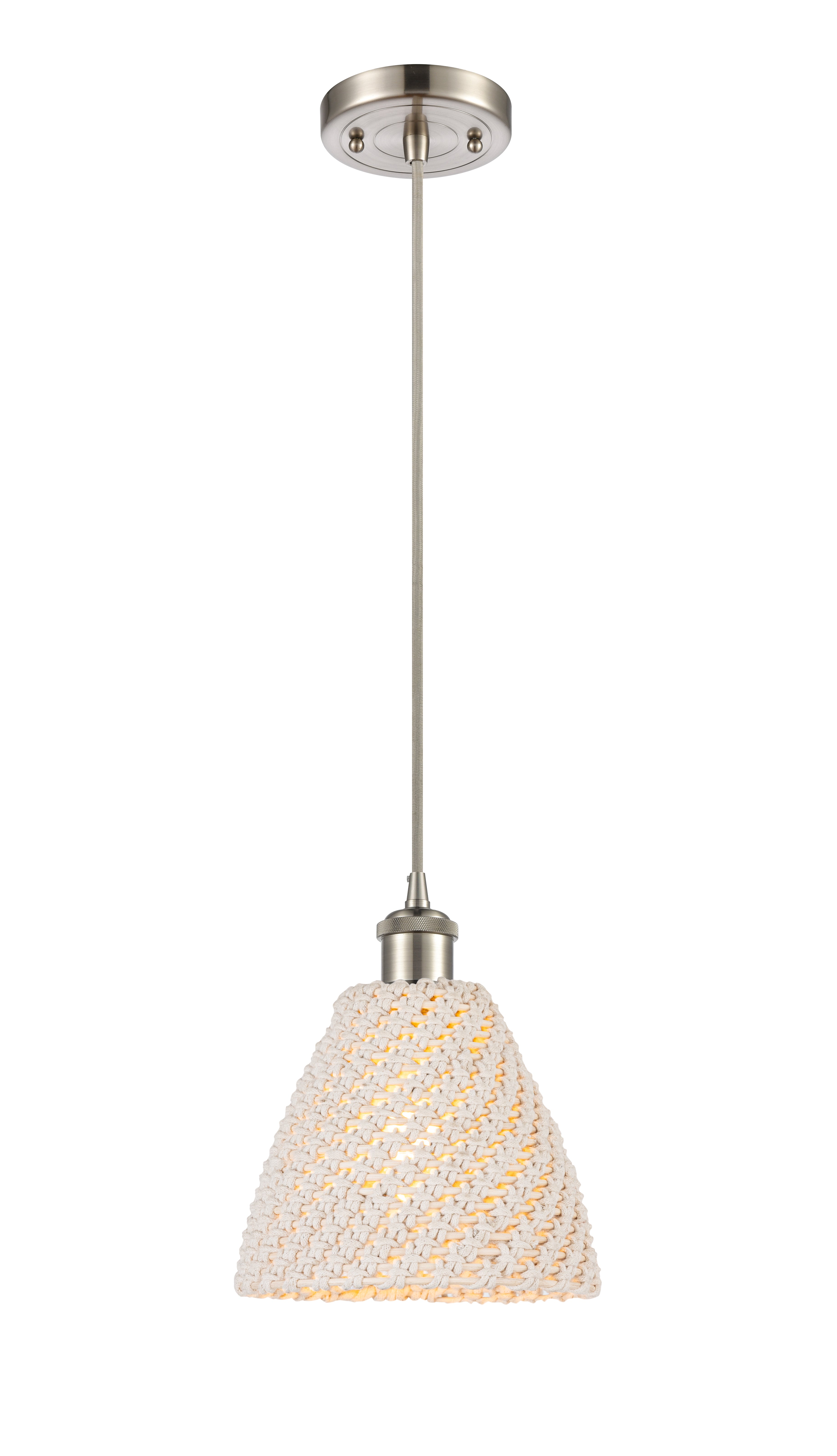 Ballston Mini Pendant Antique Brass Finish
