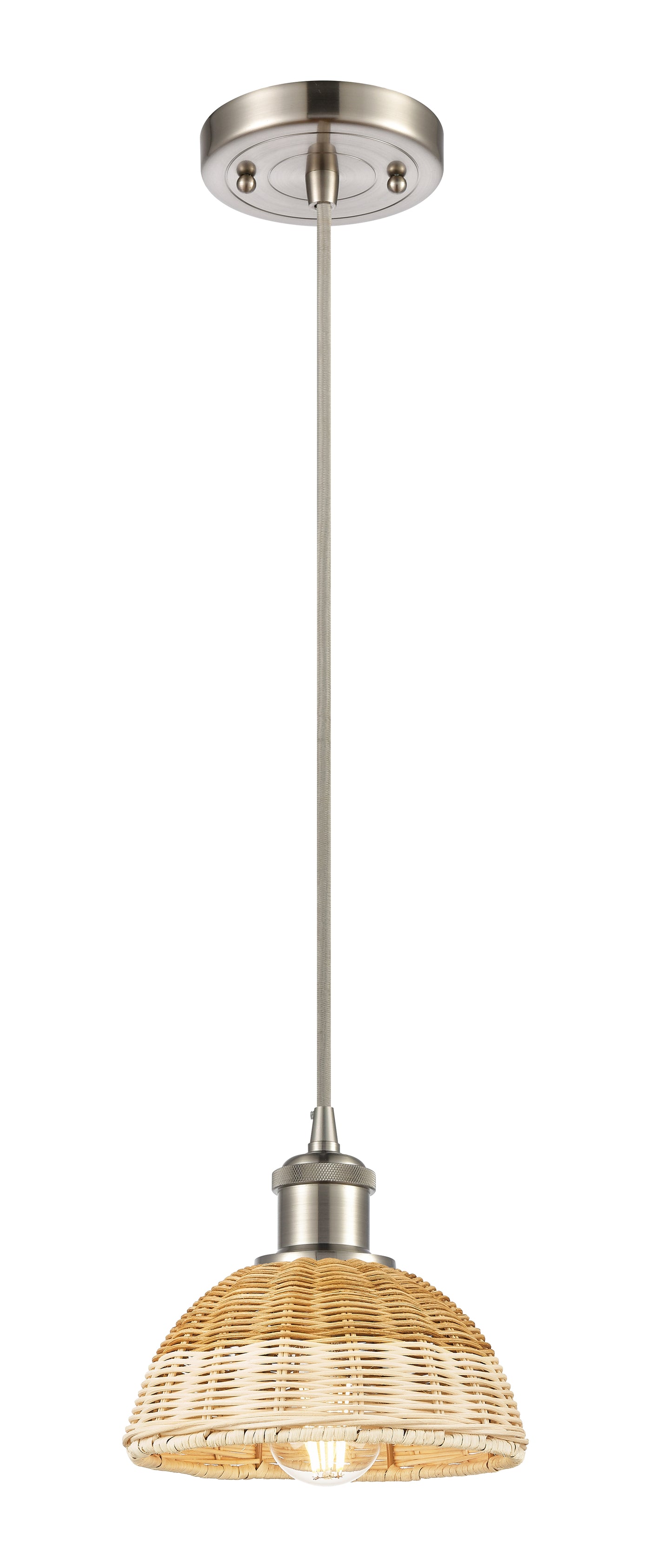 Ballston Mini Pendant Cast Brass 9.5 Height