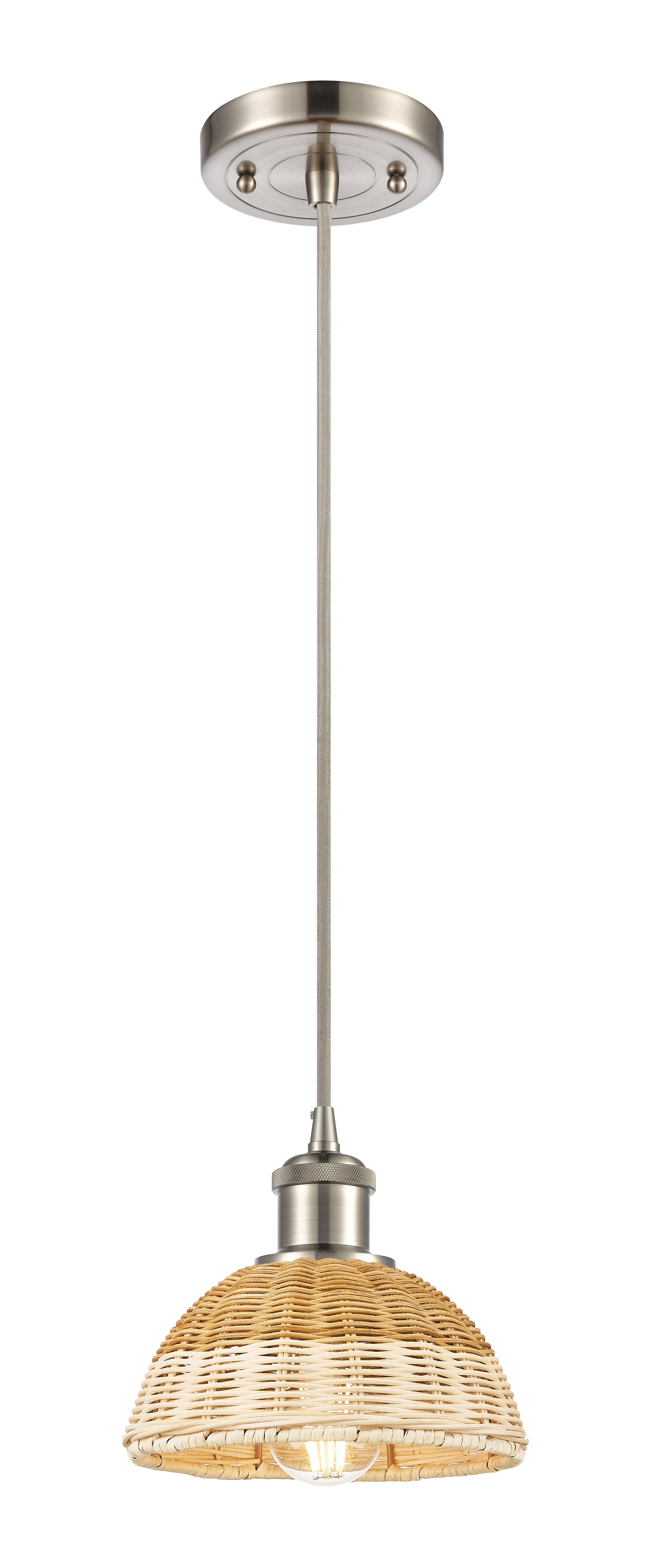 Ballston Mini Pendant Cast Brass 9.5 Height