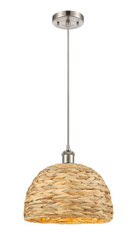Ballston Mini Pendant Antique Brass 12 Inch