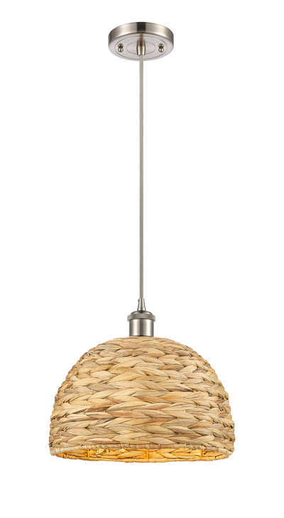 Ballston Mini Pendant Antique Brass 12 Inch