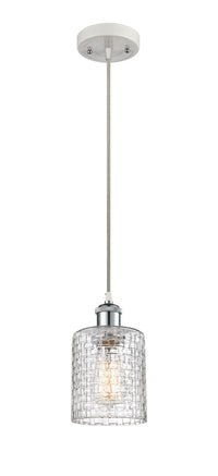 Ballston Mini Pendant 5 Inch Antique Brass