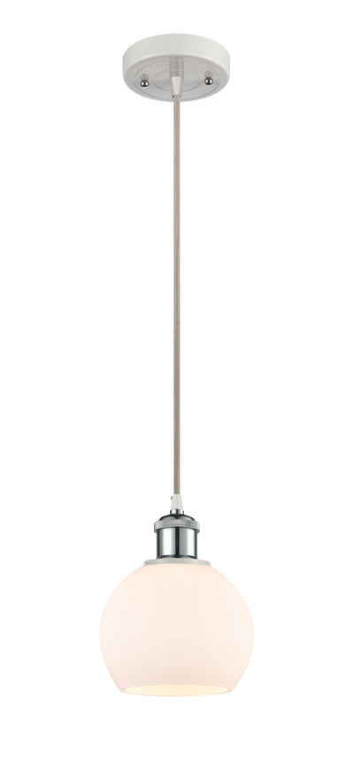 Ballston Mini Pendant Antique Brass Finish