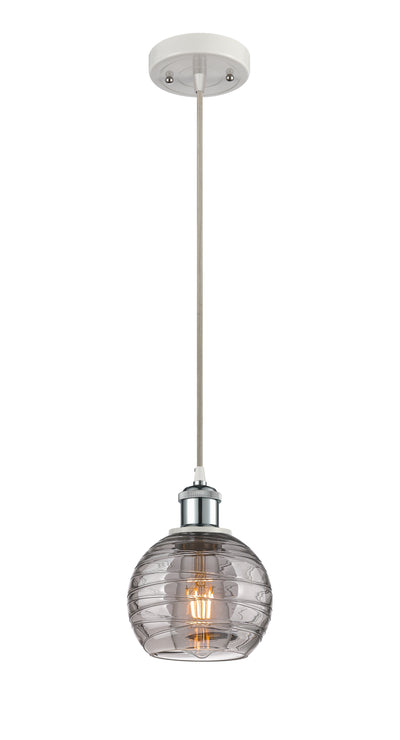 Ballston Mini Pendant Antique Brass Finish