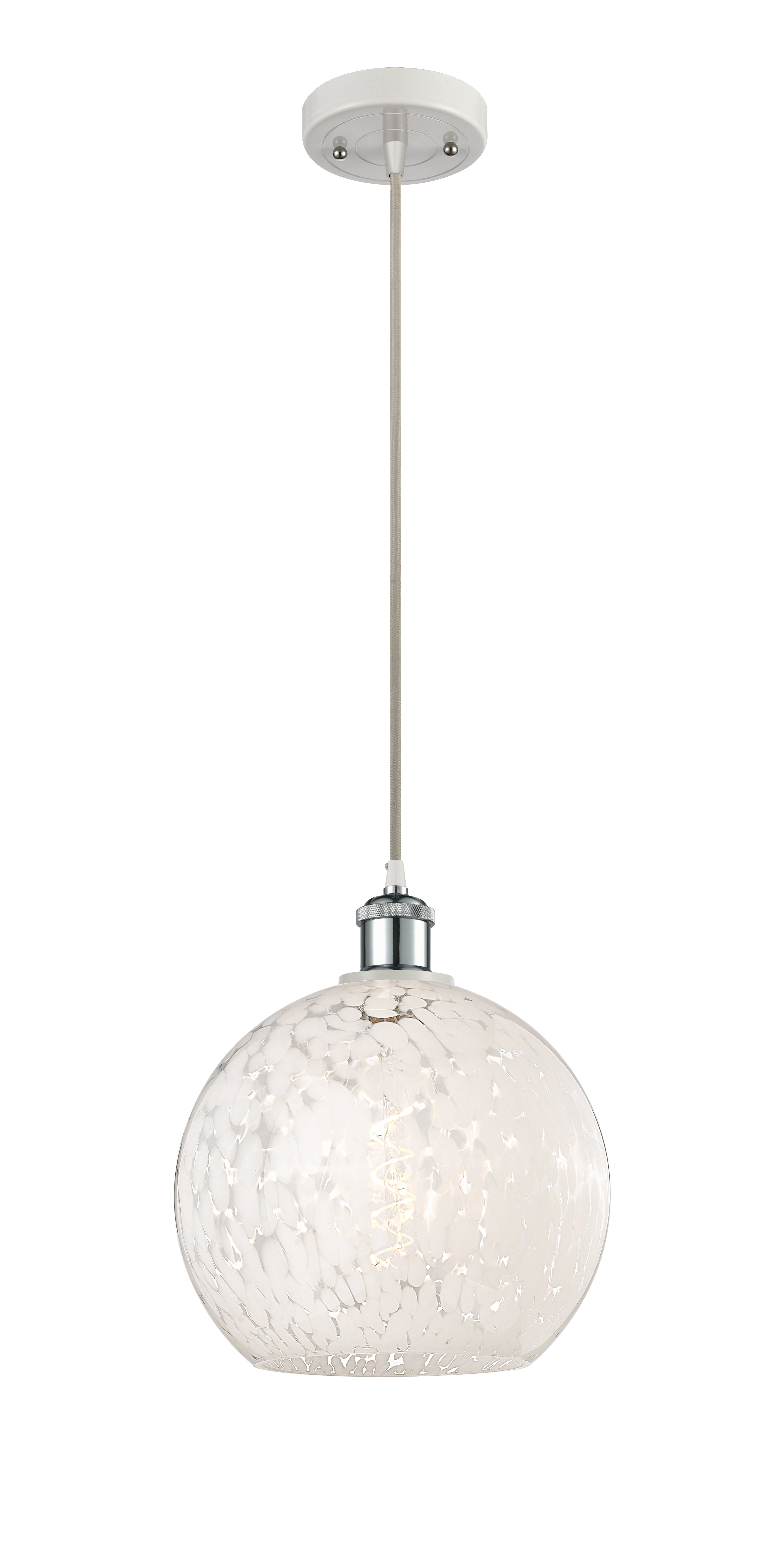 Ballston Mini Pendant 10 Inch Brass