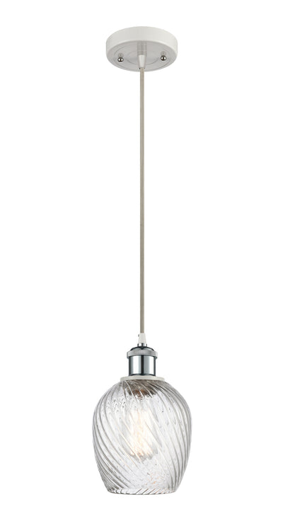 Ballston Mini Pendant Antique Brass Finish