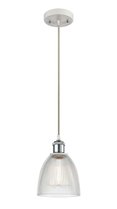 Ballston Mini Pendant Antique Brass Finish