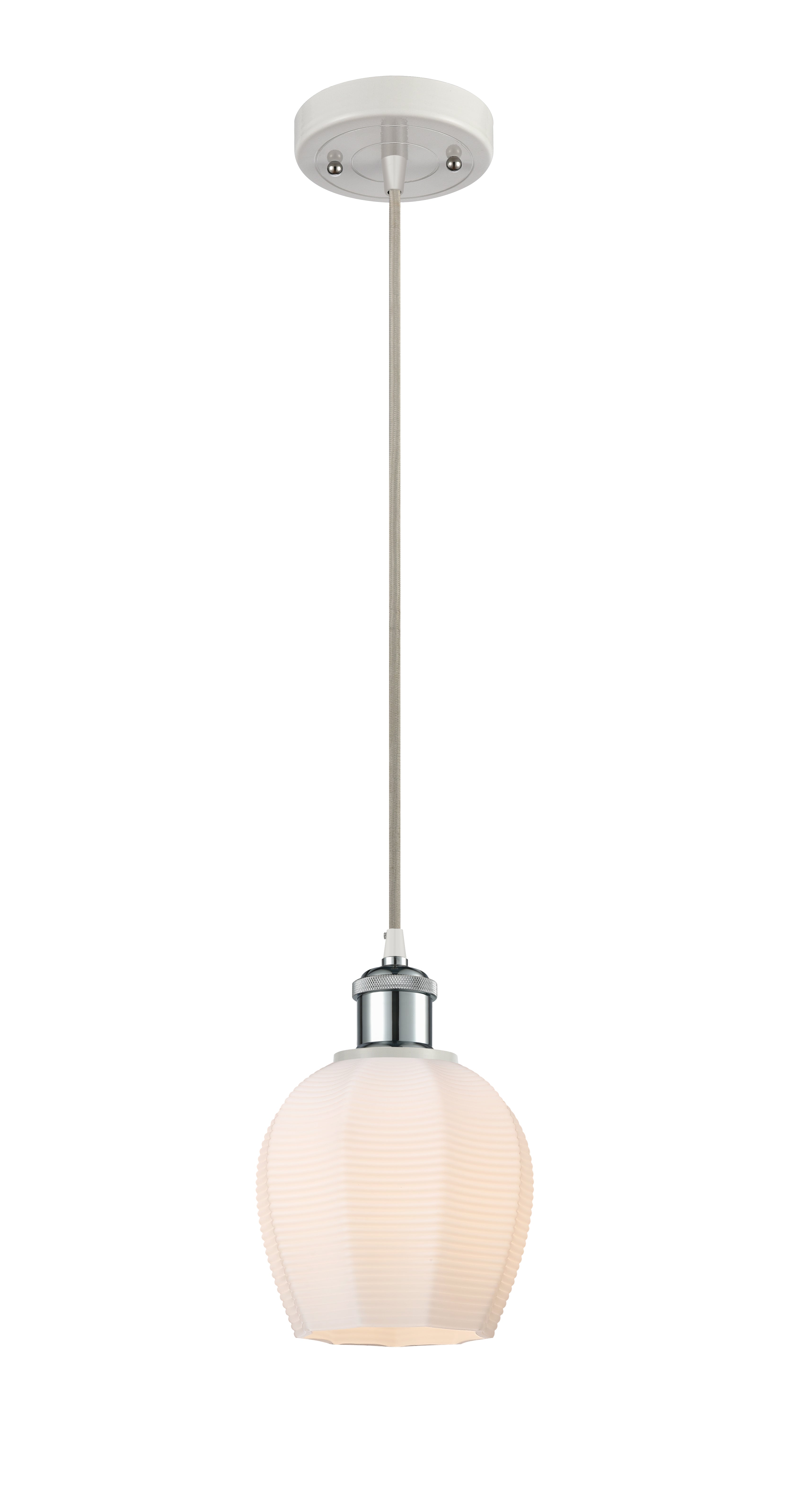 Ballston Mini Pendant Antique Brass Finish