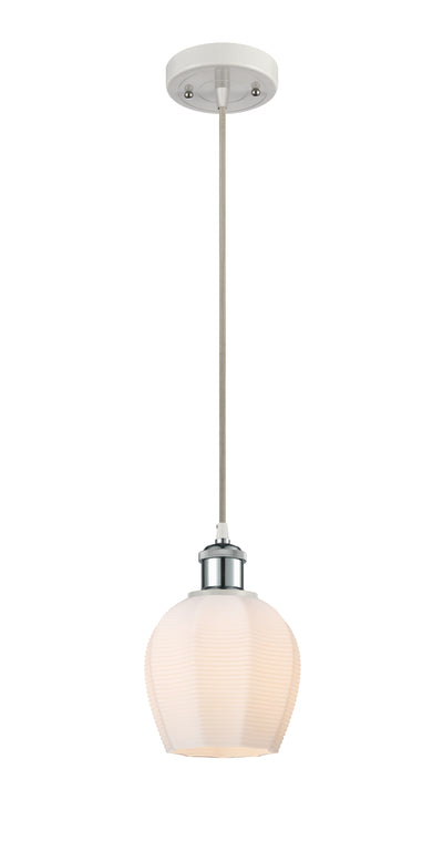Ballston Mini Pendant Antique Brass Finish