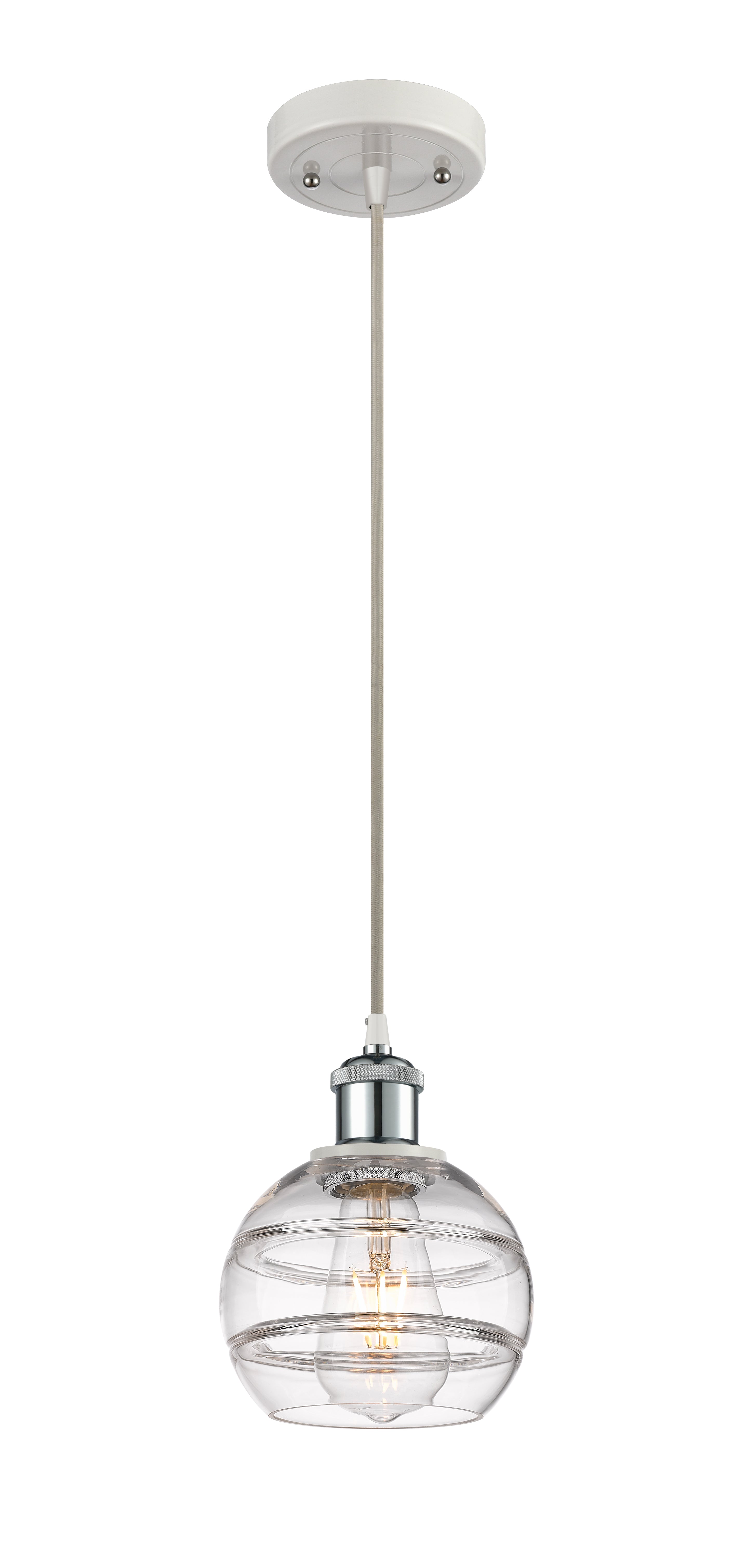 Ballston Mini Pendant Antique Brass Finish