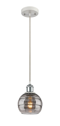 Ballston Mini Pendant Antique Brass Finish