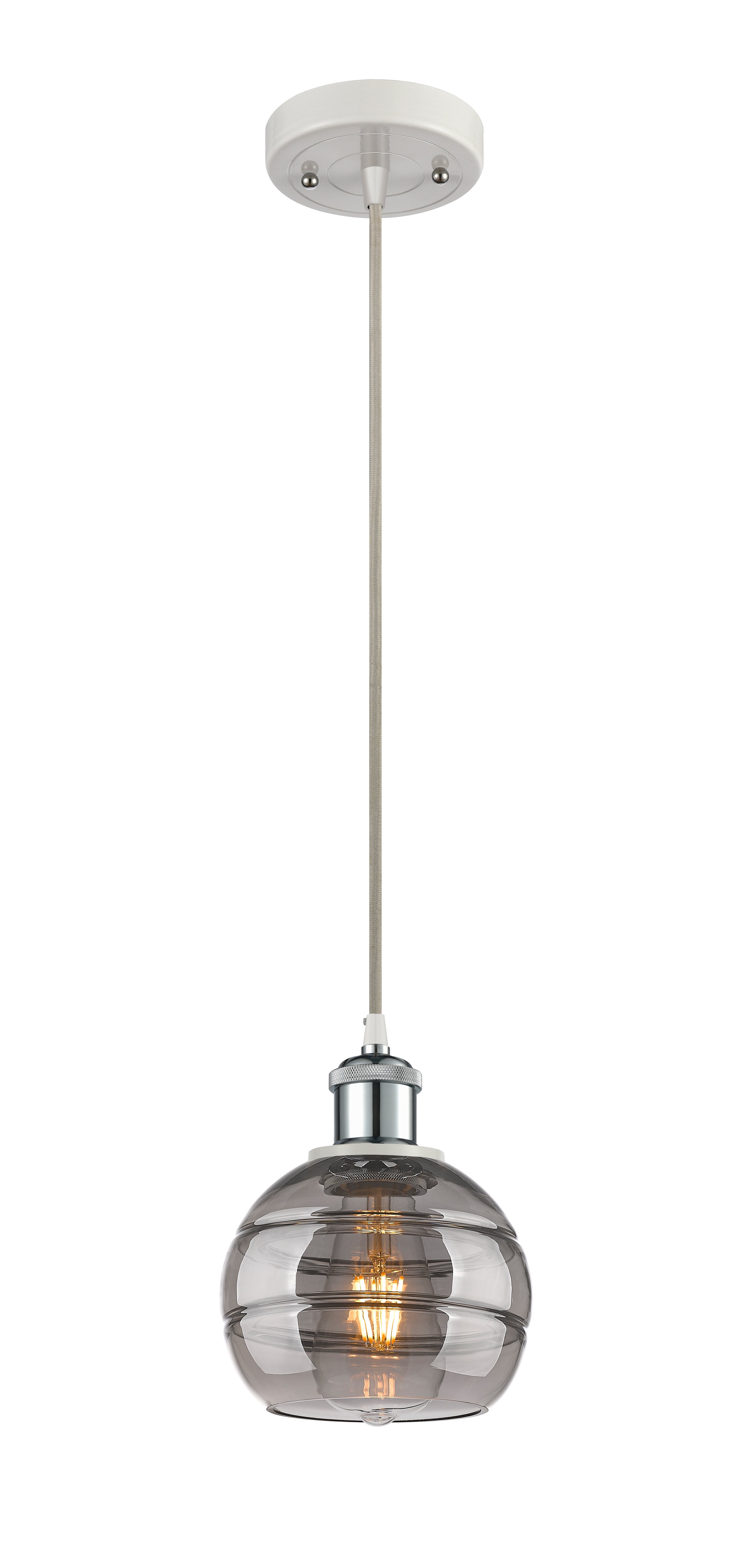Ballston Mini Pendant Antique Brass Finish