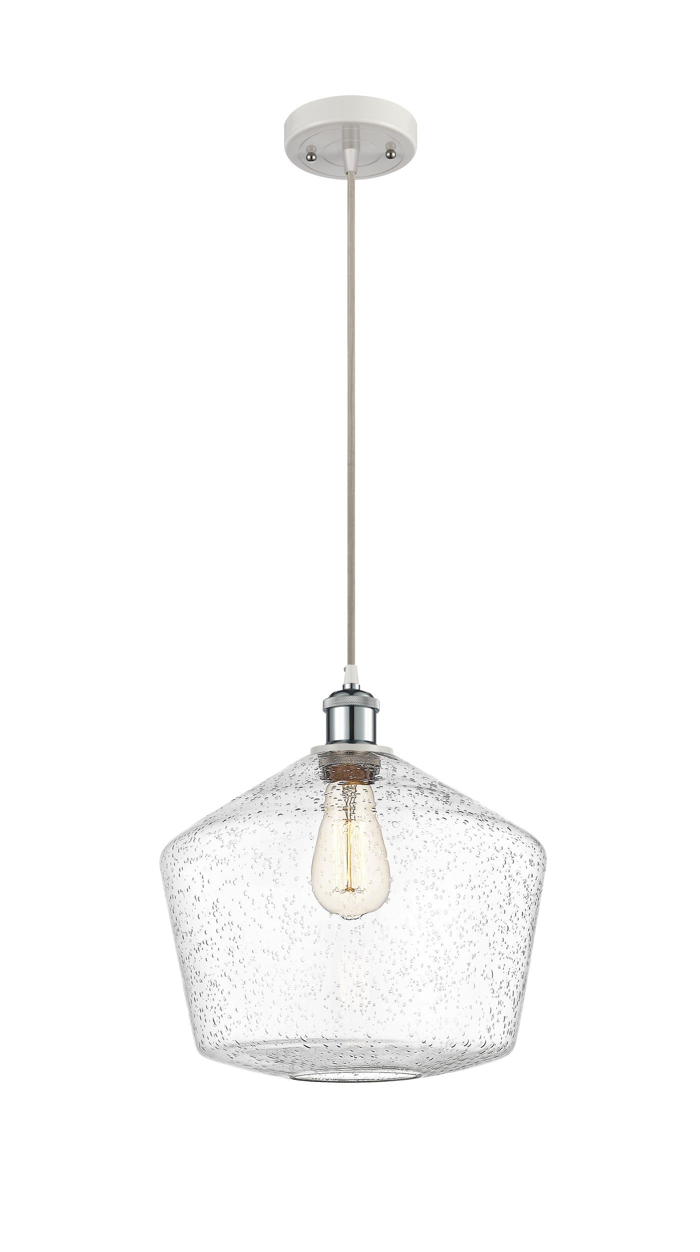 Ballston Mini Pendant Antique Brass 12 Inch