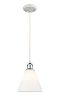 Ballston Mini Pendant 8 Inch Antique Brass