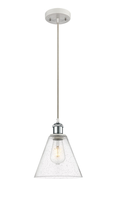 Ballston Mini Pendant Antique Brass Glass