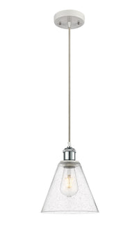 Ballston Mini Pendant 8 Inch Antique Brass