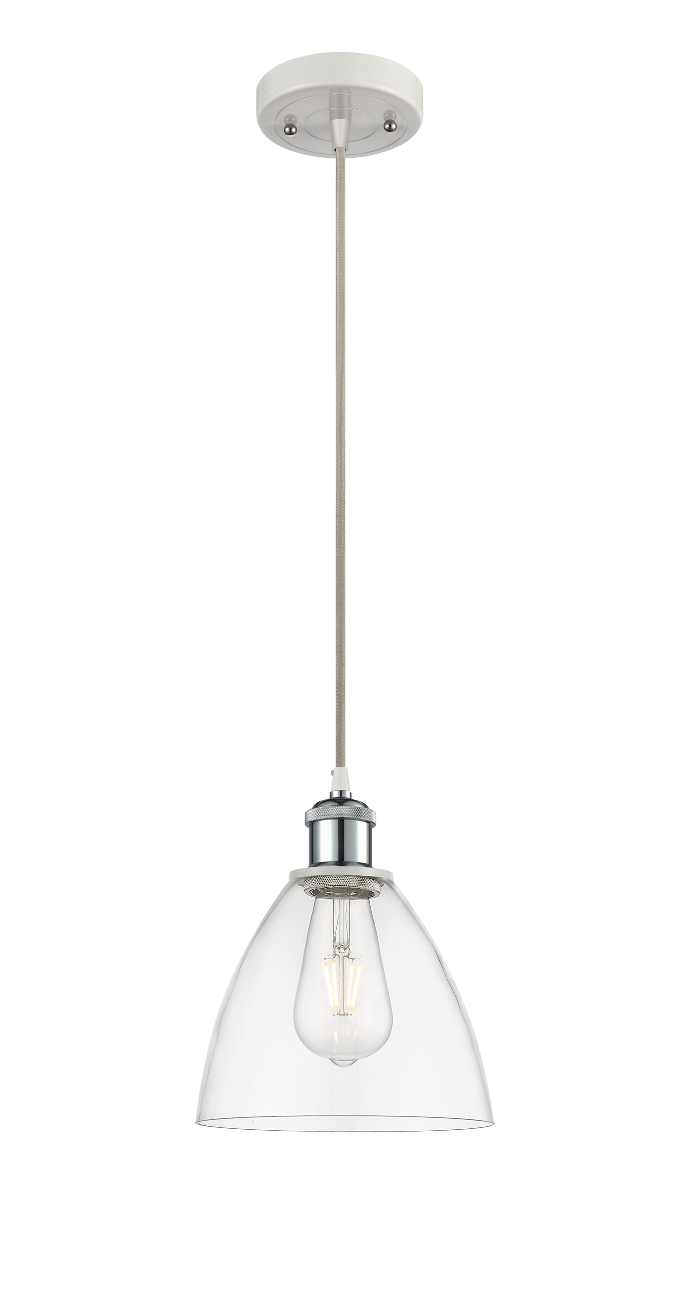 Ballston Mini Pendant Antique Brass Finish