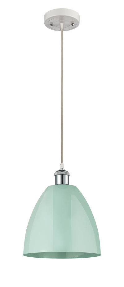 Ballston Mini Pendant Antique Brass Cast
