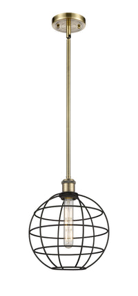 Ballston Mini Pendant Antique Brass 10 Inch