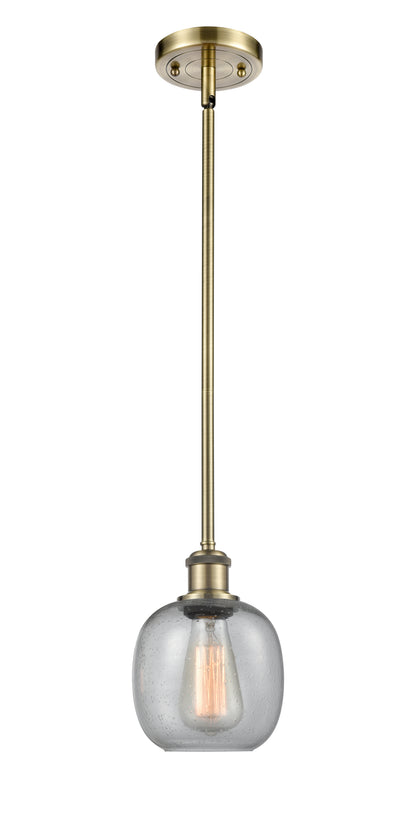 Ballston Mini Pendant Antique Brass Finish