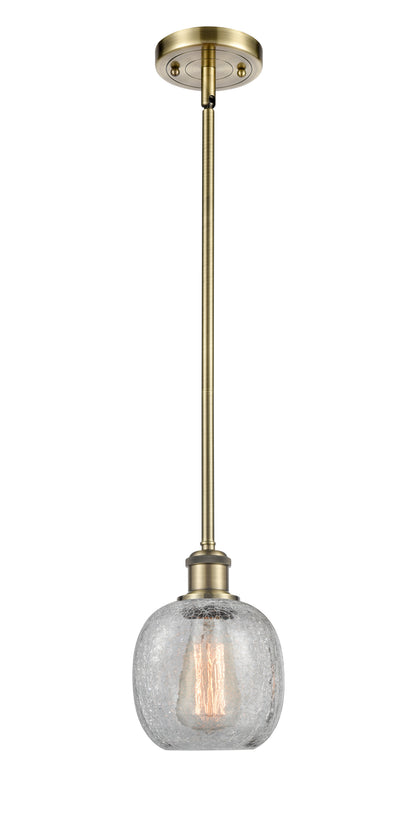 Ballston Mini Pendant Antique Brass Finish