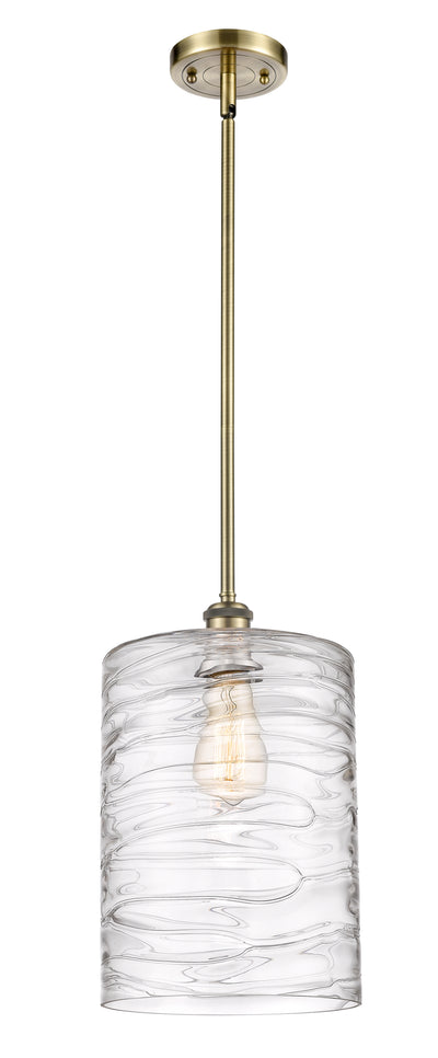 Ballston Mini Pendant Antique Brass 9 Inch