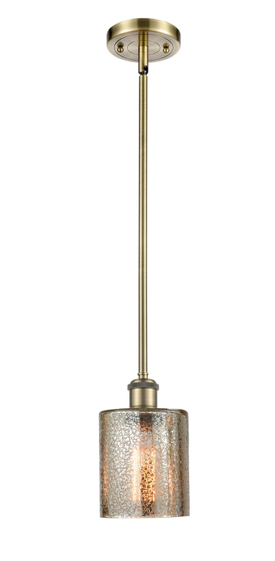 Ballston Mini Pendant Antique Brass Finish