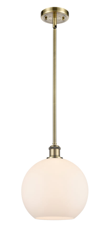 Ballston Mini Pendant Antique Brass Finish