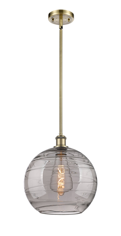 Ballston Mini Pendant Antique Brass Finish