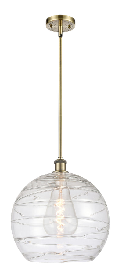Ballston Mini Pendant Antique Brass Finish