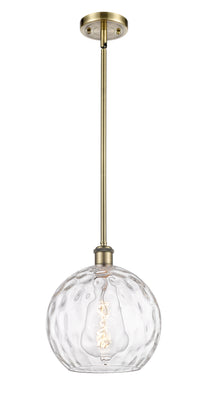 Ballston Mini Pendant Antique Brass Finish