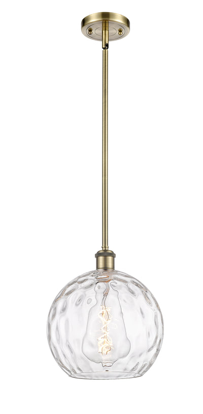 Ballston Mini Pendant Antique Brass Finish