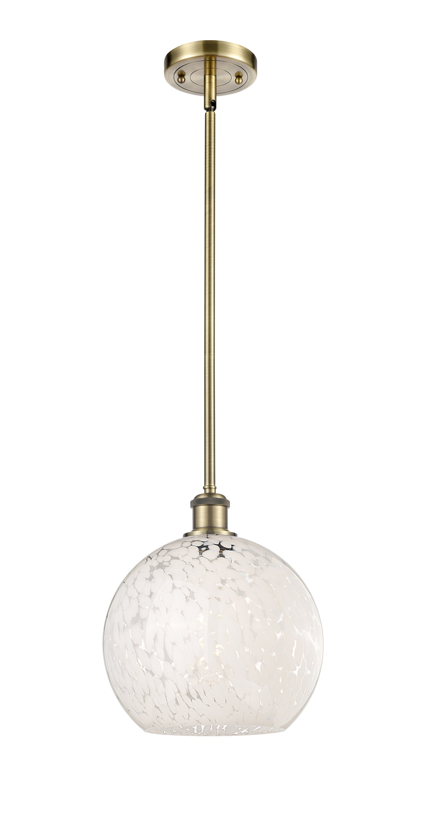 Ballston Mini Pendant Antique Brass Finish