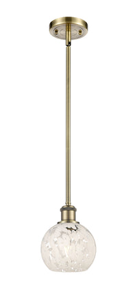 Ballston Mini Pendant Cast Brass 6 Inch