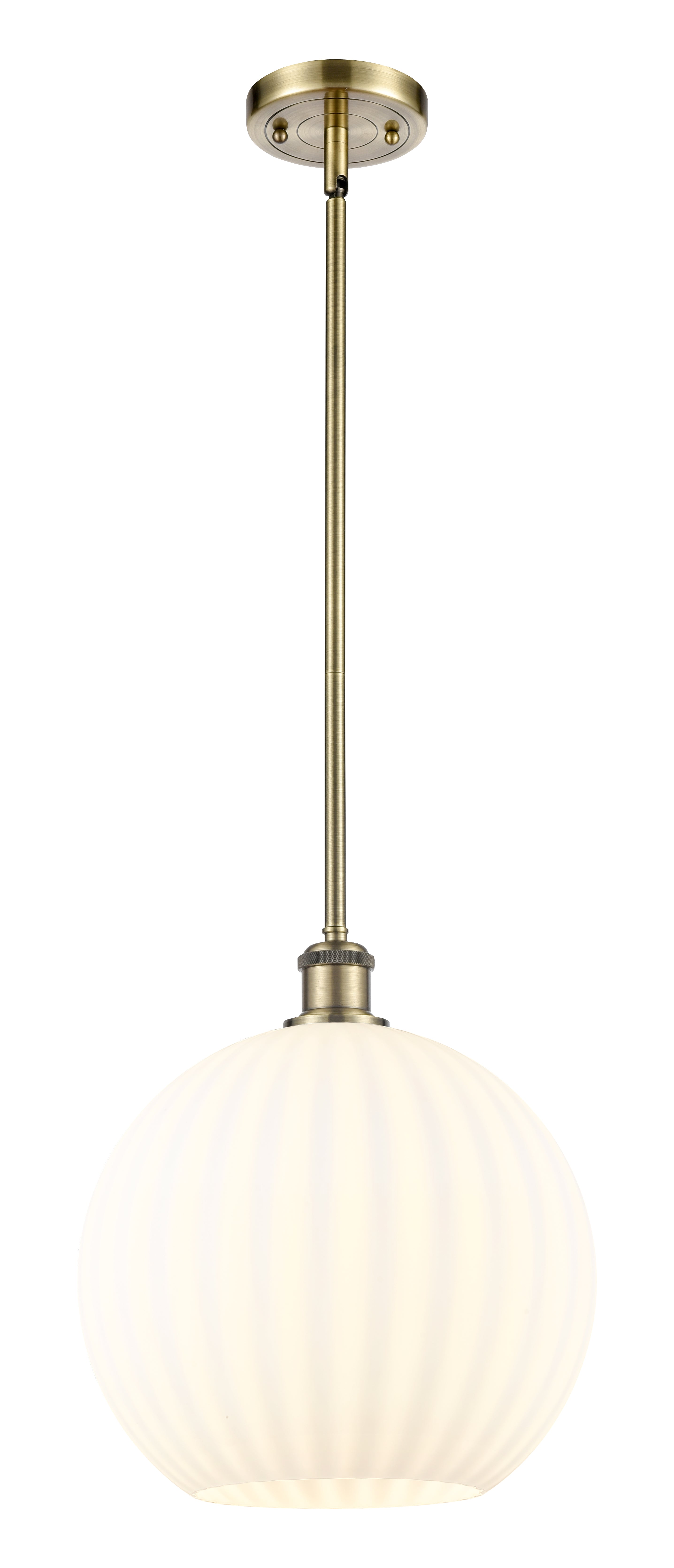 Ballston Mini Pendant Cast Brass Dimmable