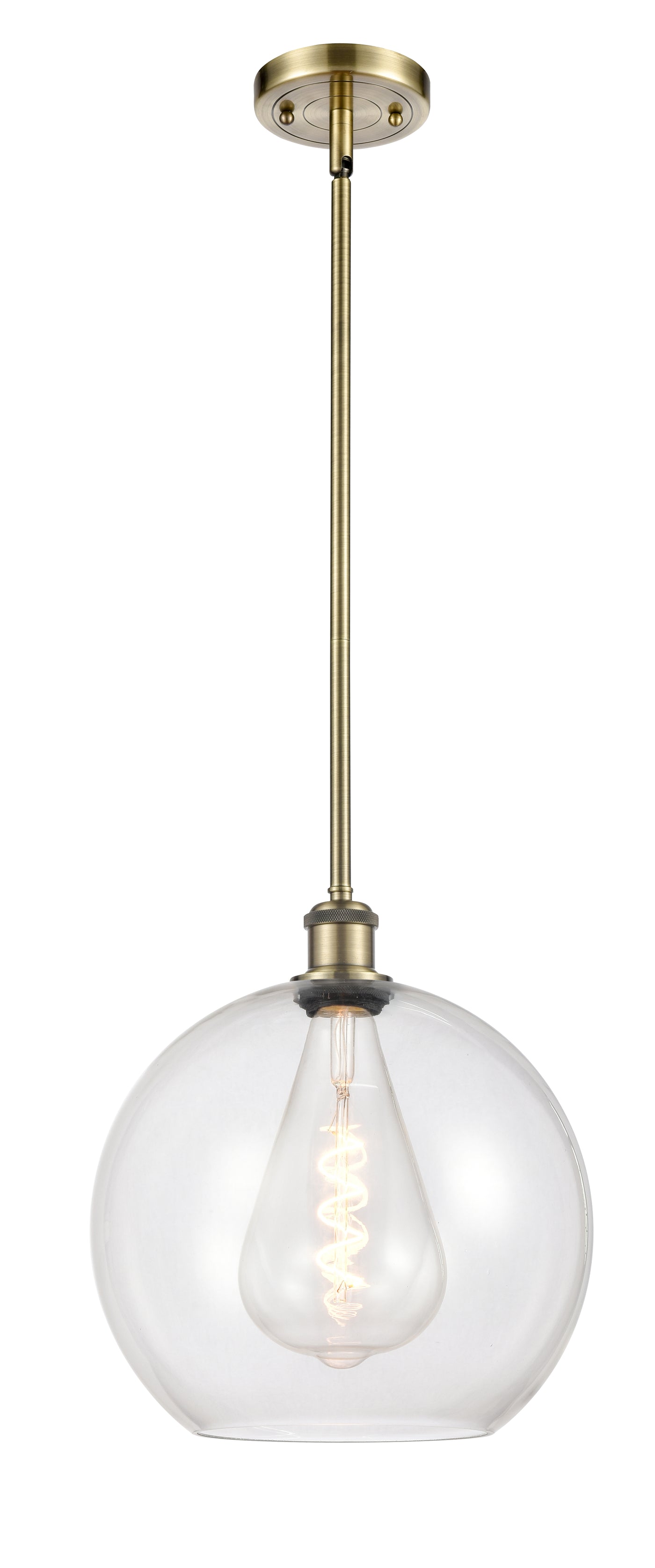 Ballston Mini Pendant Antique Brass 6W