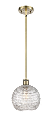 Ballston Mini Pendant Antique Brass Finish