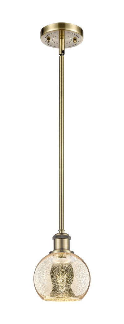 Ballston Mini Pendant Brass Antique Finish