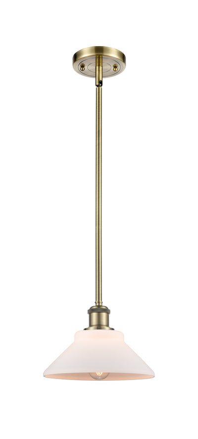 Ballston Mini Pendant Antique Brass Cast