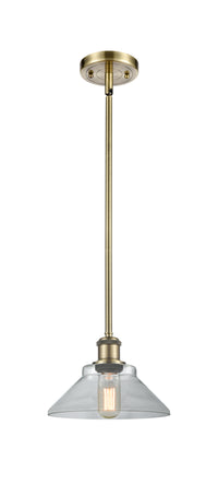 Ballston Mini Pendant Antique Brass Finish