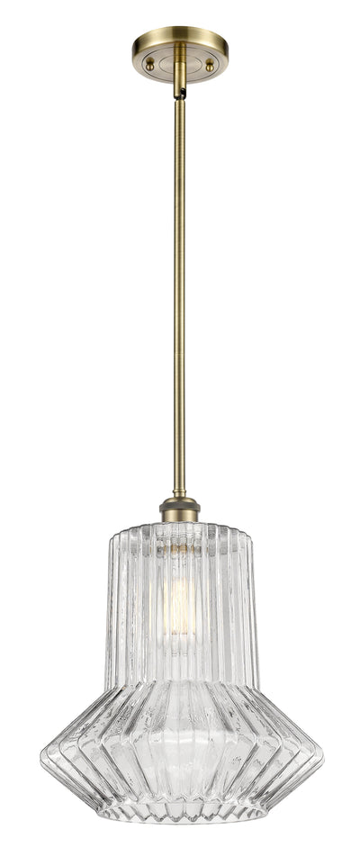 Ballston Mini Pendant Antique Brass Finish