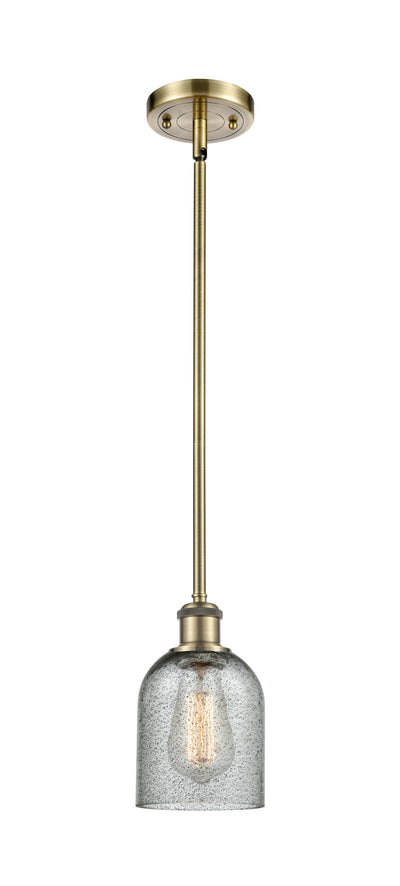 Ballston Mini Pendant Antique Brass Finish