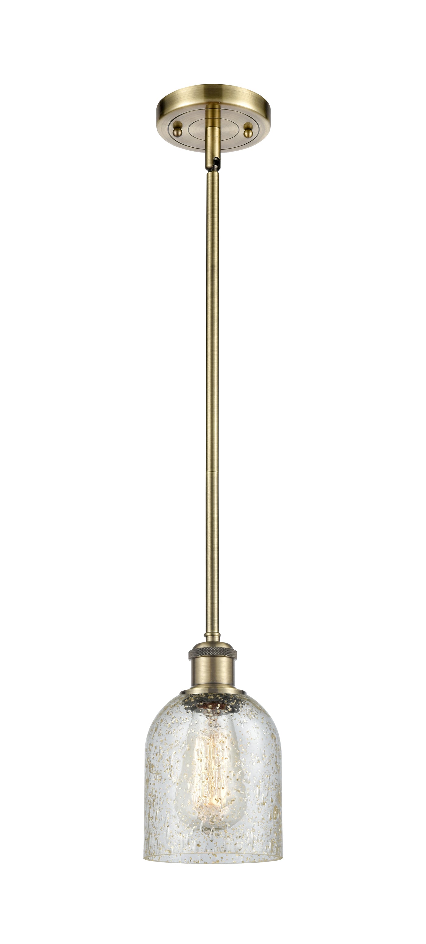 Ballston Mini Pendant Cast Brass 5 Inch