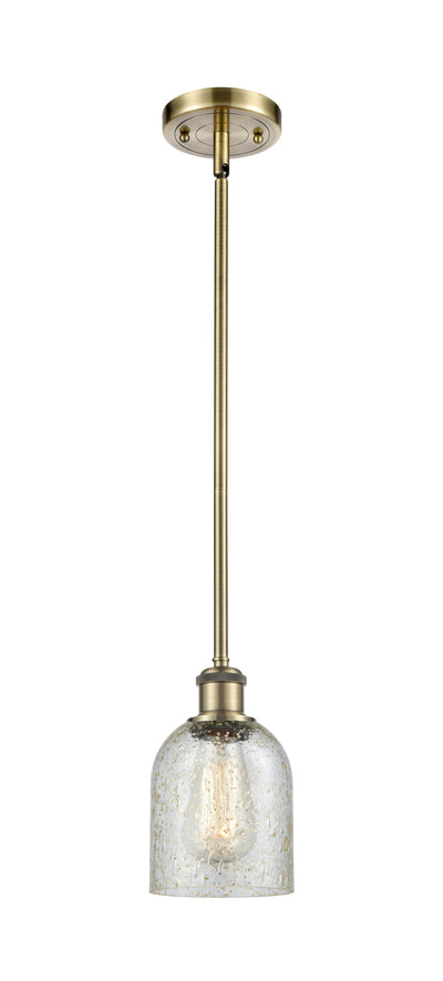 Ballston Mini Pendant Antique Brass Finish