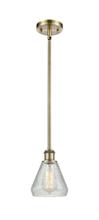 Ballston Mini Pendant Antique Brass Finish