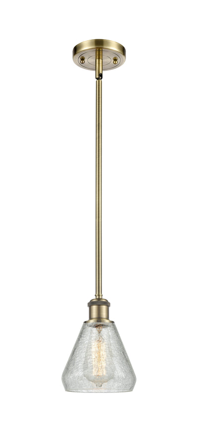 Ballston Mini Pendant Cast Brass Antique