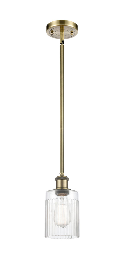 Ballston Mini Pendant Antique Brass Finish