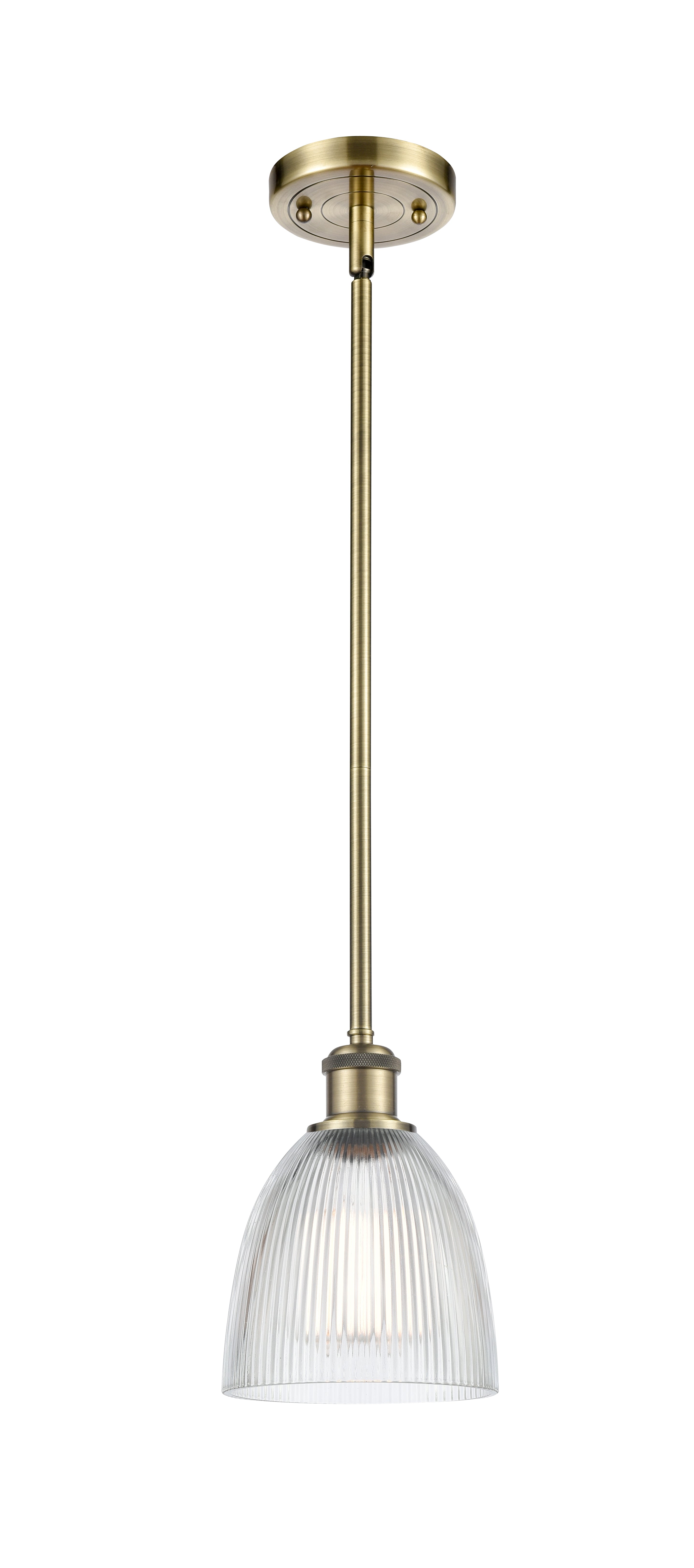Ballston Mini Pendant Antique Brass 6W